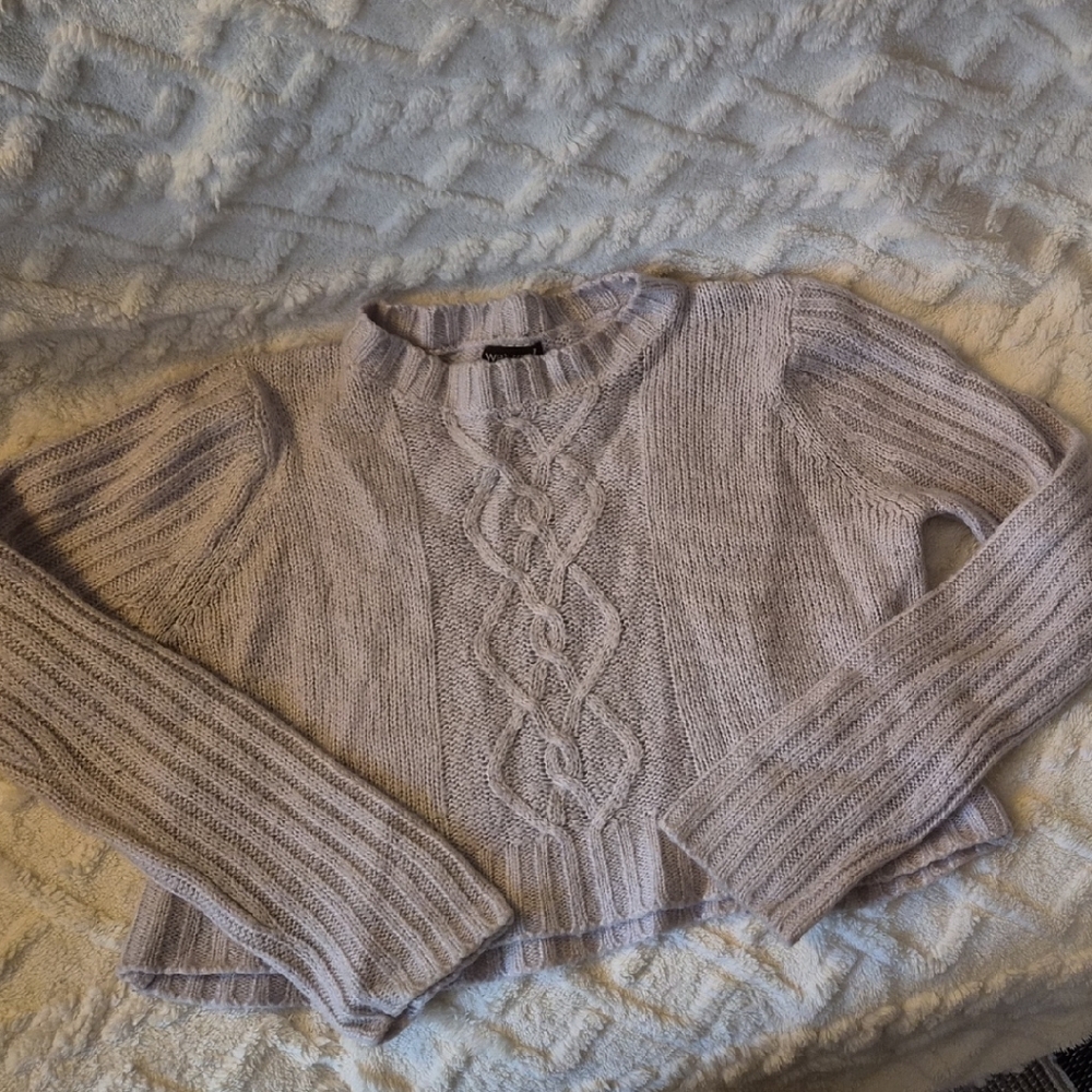 Wet Seal Cable Knit Sweater